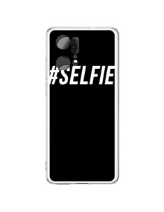 Coque Oppo Find X5 Pro Hashtag Selfie Blanc Vertical - Jonathan Perez