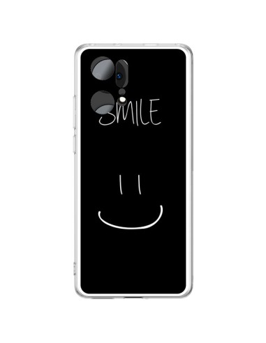 Coque Oppo Find X5 Pro Smile Souriez Noir - Jonathan Perez