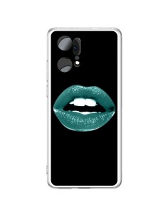 Oppo Find X5 Pro Case Lips Blue - Jonathan Perez