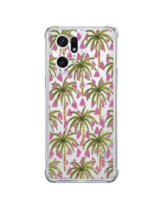 Coque Oppo Find X5 Pro Palmier Palmtree Transparente - Dricia Do