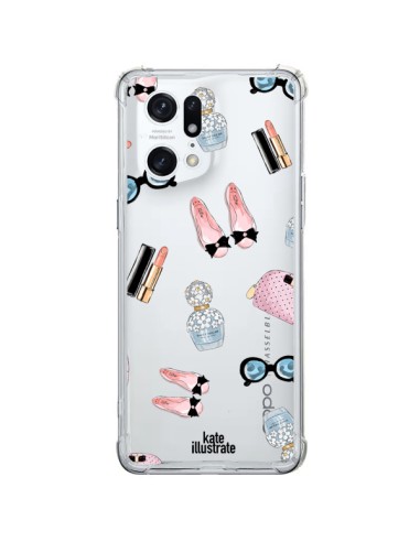 Coque Oppo Find X5 Pro Essential Beautiful Belle Essentiel Transparente - kateillustrate