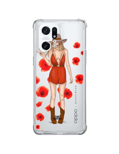 Coque Oppo Find X5 Pro Young Wild and Free Coachella Transparente - kateillustrate