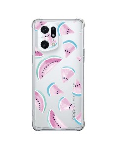 Cover Oppo Find X5 Pro Anguria Frutta Estate Trasparente - Lisa Argyropoulos
