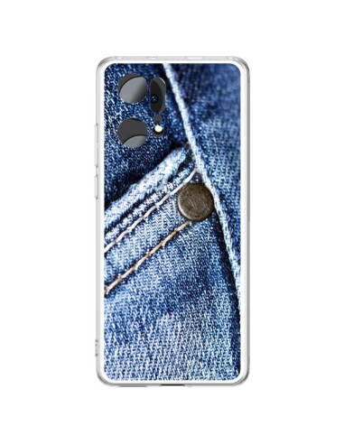 Coque Oppo Find X5 Pro  Jean Vintage - Laetitia