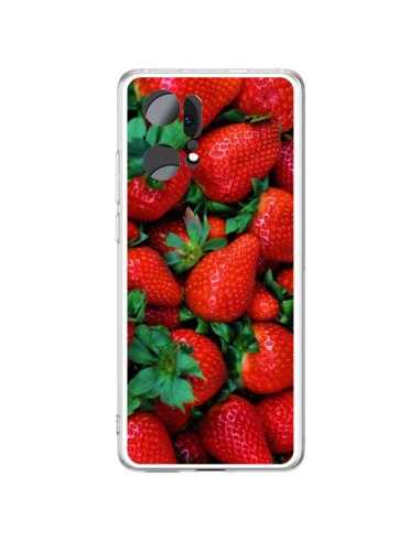 Coque Oppo Find X5 Pro Fraise Strawberry Fruit - Laetitia