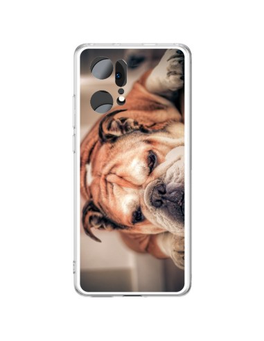 Coque Oppo Find X5 Pro Chien Bulldog Dog - Laetitia