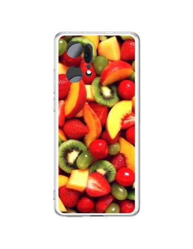 Oppo Find X5 Pro Case Fruit Kiwi Strawberry - Laetitia
