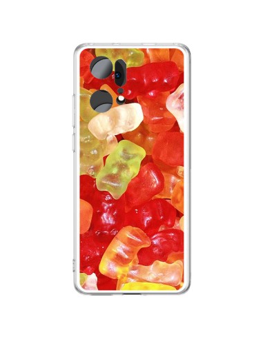 Coque Oppo Find X5 Pro Bonbon Ourson Multicolore Candy - Laetitia