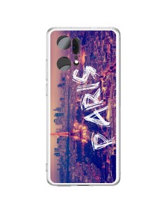 Coque Oppo Find X5 Pro Paris Tour Eiffel Tower Nuit - Laetitia