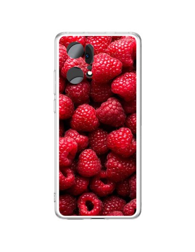 Coque Oppo Find X5 Pro Framboise Raspberry Fruit - Laetitia