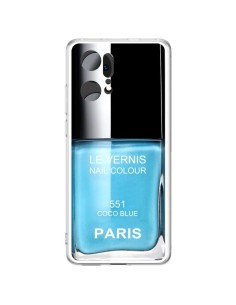 Coque Oppo Find X5 Pro Vernis Paris Coco Blue Bleu - Laetitia