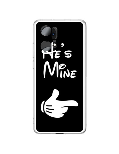 Coque Oppo Find X5 Pro He's Mine Il est à Moi Amour Amoureux - Laetitia