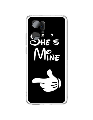 Coque Oppo Find X5 Pro She's Mine Elle est à Moi Amour Amoureux - Laetitia