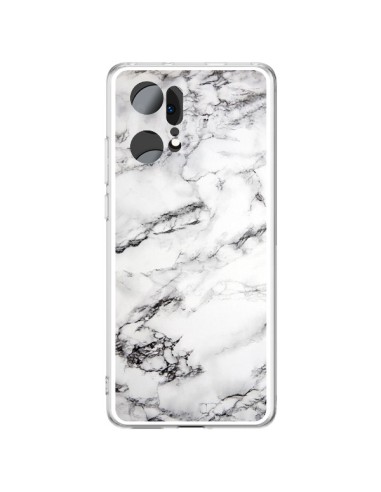 Oppo Find X5 Pro Case Marmo White - Laetitia