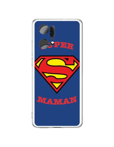 Coque Oppo Find X5 Pro Super Maman Superman - Laetitia