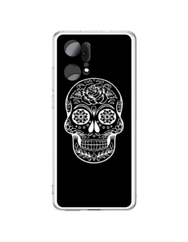 Oppo Find X5 Pro Case Skull Messicano White - Laetitia