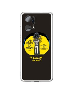 Coque Oppo Find X5 Pro Je suis ta mère Va ranger ta chambre Star Wars - Leellouebrigitte