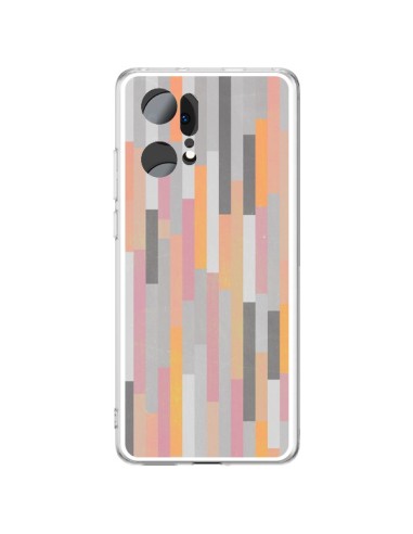 Coque Oppo Find X5 Pro Bandes Couleurs - Leandro Pita