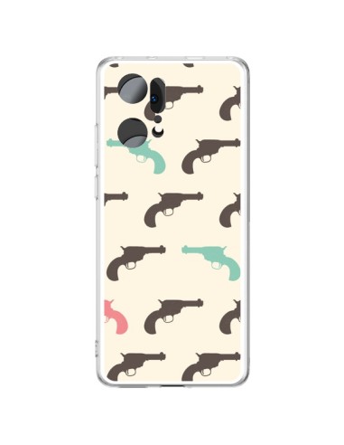 Cover Oppo Find X5 Pro Gun Pistolet - Leandro Pita