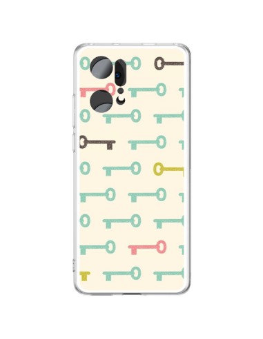 Coque Oppo Find X5 Pro Clefs Keys - Leandro Pita