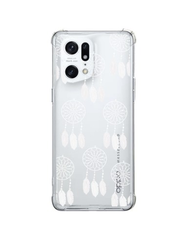 Coque Oppo Find X5 Pro Attrape Rêves Blanc Dreamcatcher Mini Transparente - Petit Griffin