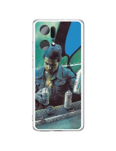 Coque Oppo Find X5 Pro Dondi Flower Graffiti - Lassana