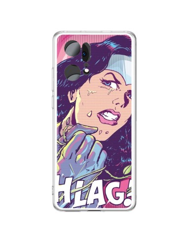 Coque Oppo Find X5 Pro Girl Shlag Comics BD - Lassana