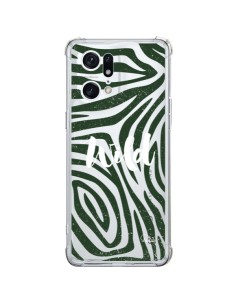 Coque Oppo Find X5 Pro Wild Zebre Jungle Transparente - Lolo Santo
