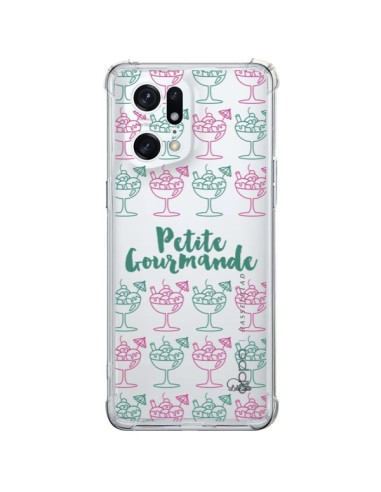 Coque Oppo Find X5 Pro Petite Gourmande Glaces Ete Transparente - Lolo Santo