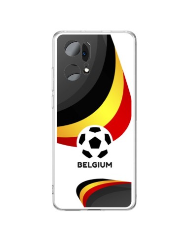 Coque Oppo Find X5 Pro Equipe Belgique Football - Madotta
