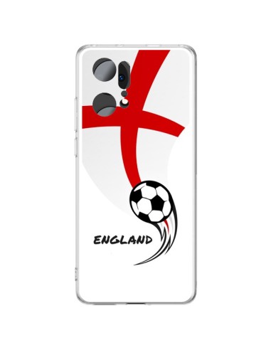 Coque Oppo Find X5 Pro Equipe Angleterre England Football - Madotta