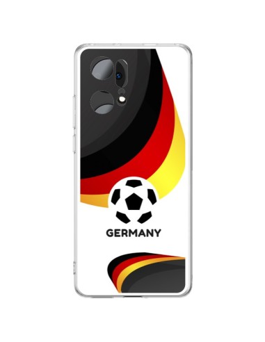Coque Oppo Find X5 Pro Equipe Allemagne Football - Madotta