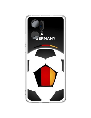 Coque Oppo Find X5 Pro Allemagne Ballon Football - Madotta