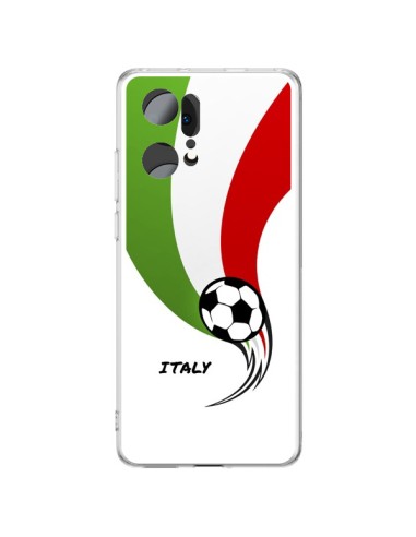 Coque Oppo Find X5 Pro Equipe Italie Italia Football - Madotta