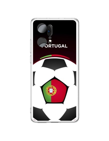 Coque Oppo Find X5 Pro Portugal Ballon Football - Madotta