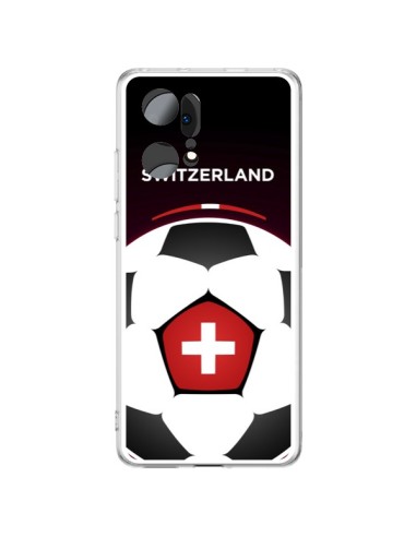 Coque Oppo Find X5 Pro Suisse Ballon Football - Madotta