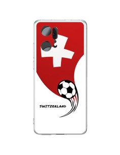 Coque Oppo Find X5 Pro Equipe Suisse Switzerland Football - Madotta