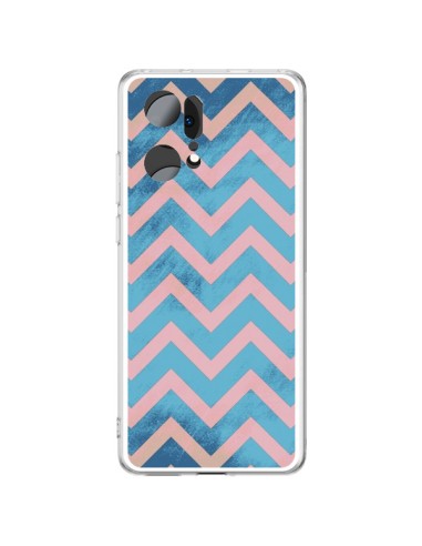 Coque Oppo Find X5 Pro Azteque Chevron Sunset - Mary Nesrala