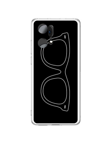 Coque Oppo Find X5 Pro Lunettes Noires - Mary Nesrala