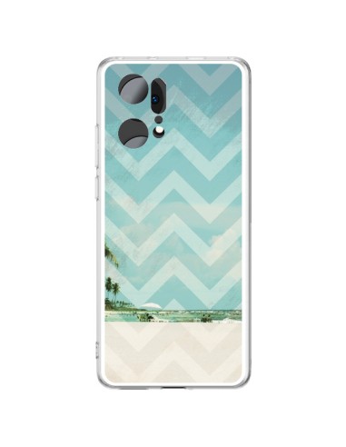 Coque Oppo Find X5 Pro Chevron Beach Dreams Triangle Azteque - Mary Nesrala