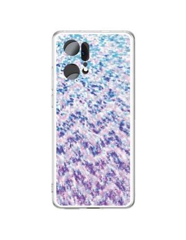 Coque Oppo Find X5 Pro Chevron Splash Triangle Azteque - Mary Nesrala