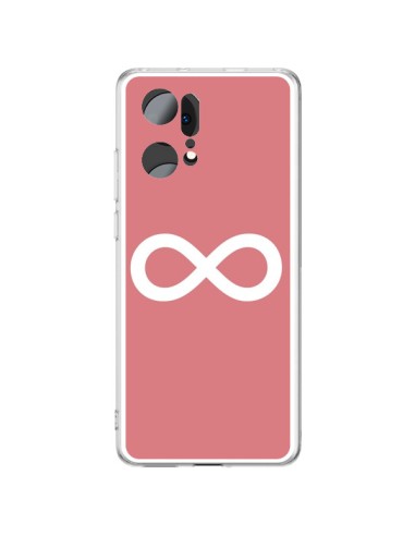 Oppo Find X5 Pro Case Infinity Infinito Forever Corallo - Mary Nesrala