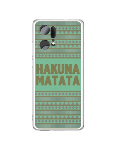Coque Oppo Find X5 Pro Hakuna Matata Roi Lion - Mary Nesrala