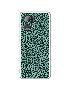 Coque Oppo Find X5 Pro Leopard Turquoise Neon - Mary Nesrala