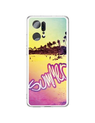 Coque Oppo Find X5 Pro Summer Dream Ete Plage - Mary Nesrala