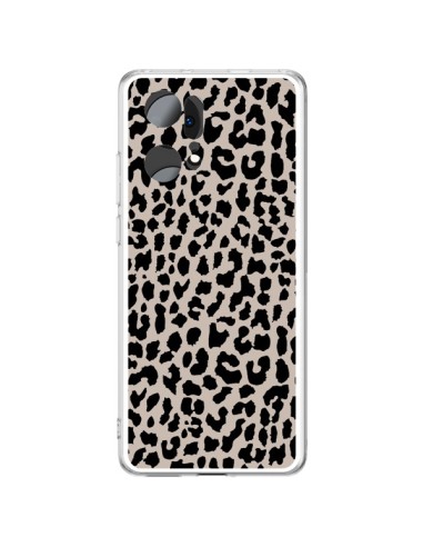 Coque Oppo Find X5 Pro Leopard Marron - Mary Nesrala