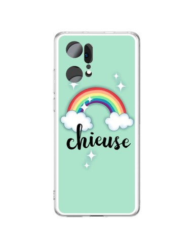 Cover Oppo Find X5 Pro Chieuse Arcobaleno - Maryline Cazenave