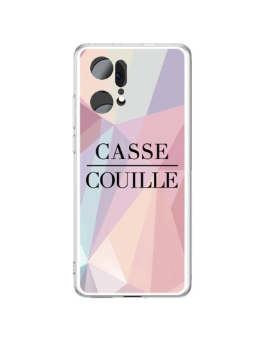 Cover Oppo Find X5 Pro Casse Couille - Maryline Cazenave