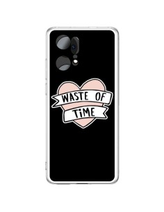 Oppo Find X5 Pro Case Waste of Time Coeur - Maryline Cazenave