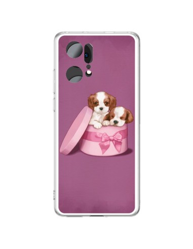 Oppo Find X5 Pro Case Dog Boite Noeud - Maryline Cazenave